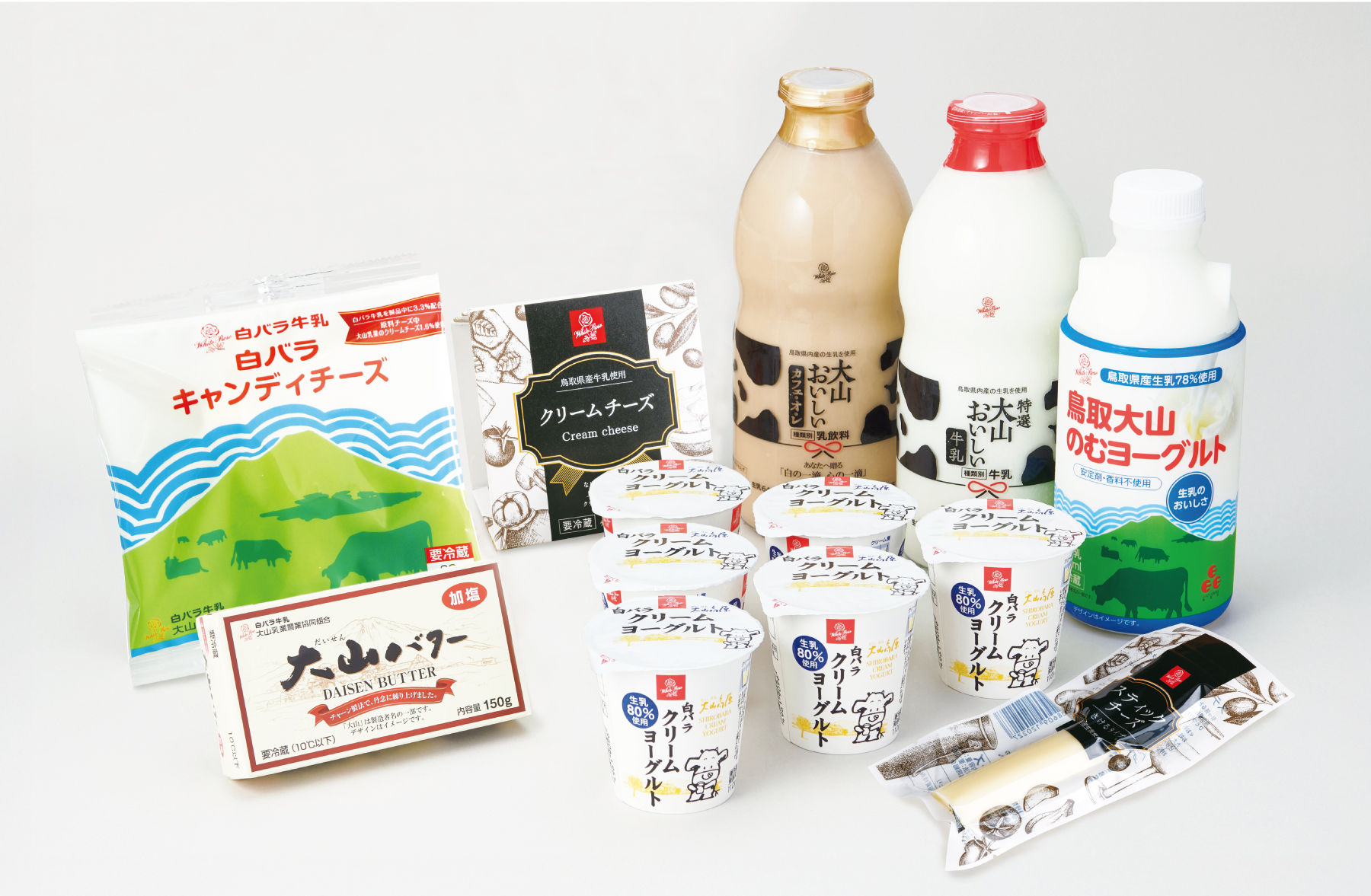 毎日使う白バラ」をセレクト！定番セットがリニューアル「牧場の味わい 